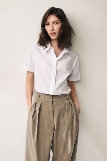 Short Sleeve Collared Shirt