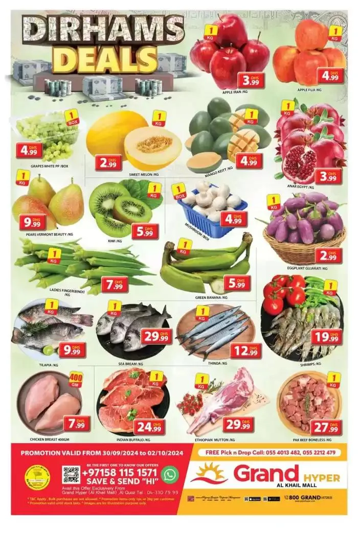 Great offer for all customers from 30 September to 2 October 2024 - Offers page 1