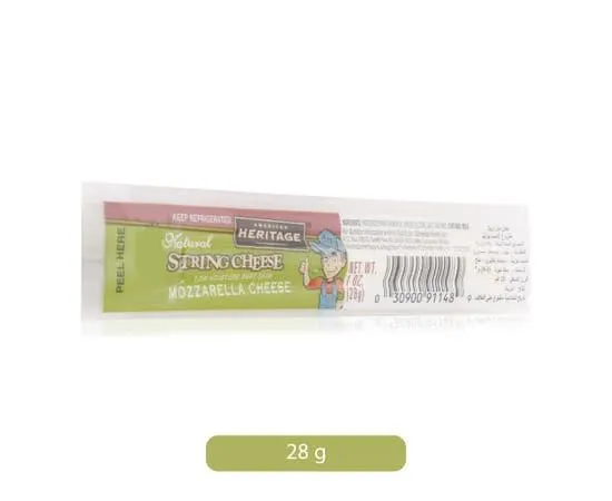 American Heritage Natural String Cheese - 28g