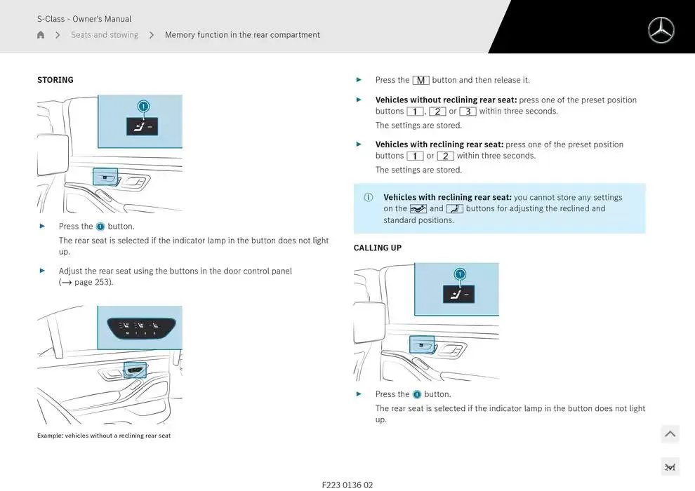 S-Class Saloon Long from 14 January to 30 April 2025 - Offers page 241