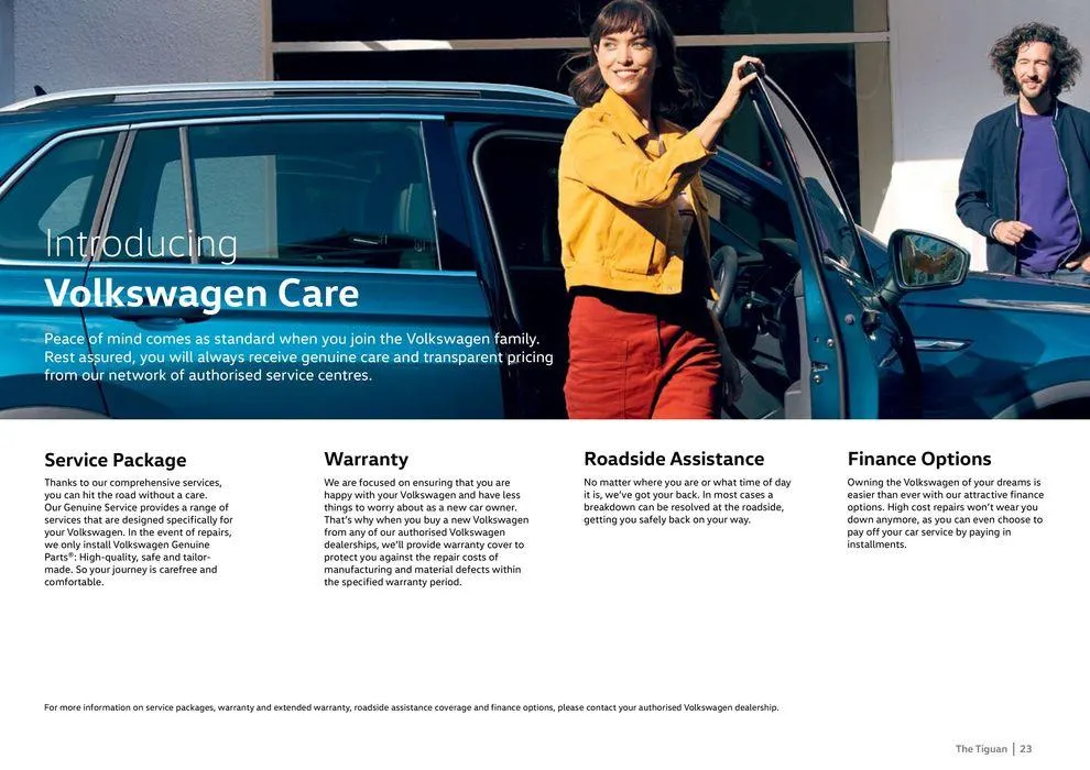 The Tiguan from 31 January to 31 January 2025 - Offers page 23