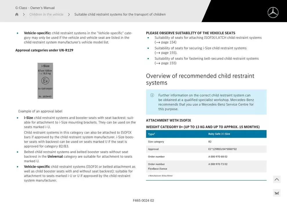 G-Class SUV from 14 January to 30 April 2025 - Offers page 151