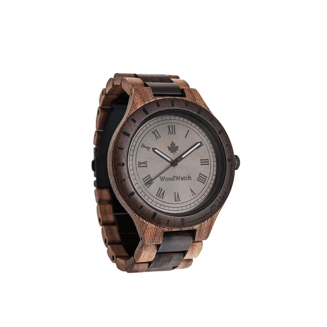 WOODWATCH MEN'S ORIGINALS OAKLEE STROOPIE QUARTZ WATCH