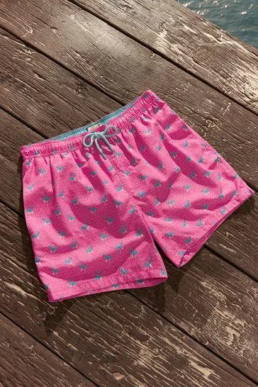 EDIT Floral Regular Printed Swim Shorts