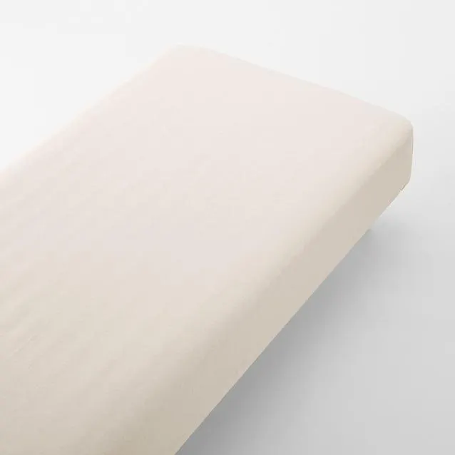 Lyocell Linen Plain Weave Fitted Sheet , W180 x L 200 x H18-28cm