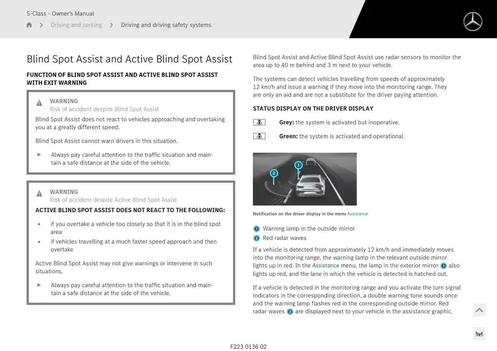 S-Class Saloon Long from 14 January to 30 April 2025 - Offers page 392