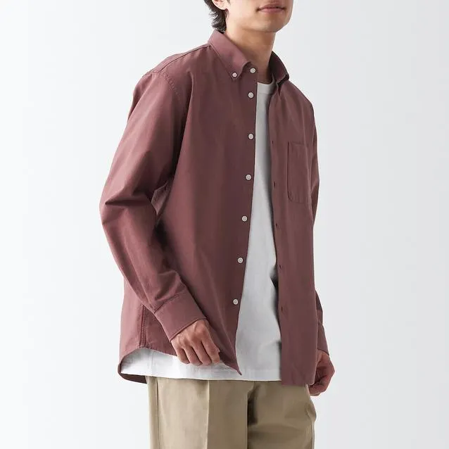 Washed Oxford Button Down Shirt