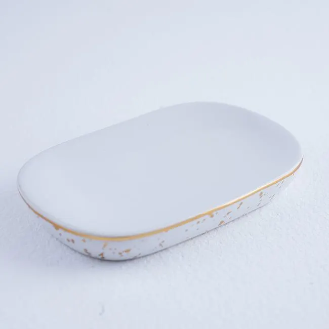 orion soap dish 13.7x8.9x2cm-gold