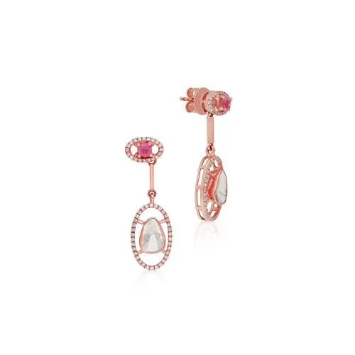 Viraaz Uncut Diamond Earring ERFTP11028