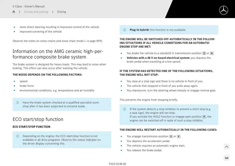 S-Class Saloon Long from 14 January to 30 April 2025 - Offers page 301