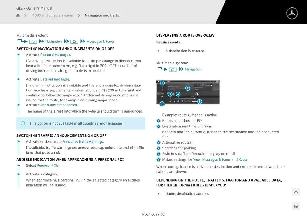 GLE SUV from 14 January to 30 April 2025 - Offers page 638