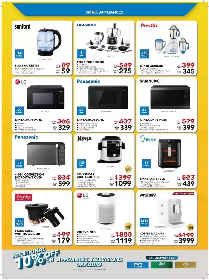 Sharaf DG promotion from 22 November to 6 December 2024 - Offers page 37