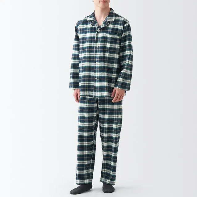 Side Seamless Flannel Pajamas