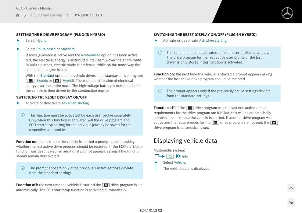 GLA SUV from 14 January to 30 April 2025 - Offers page 334