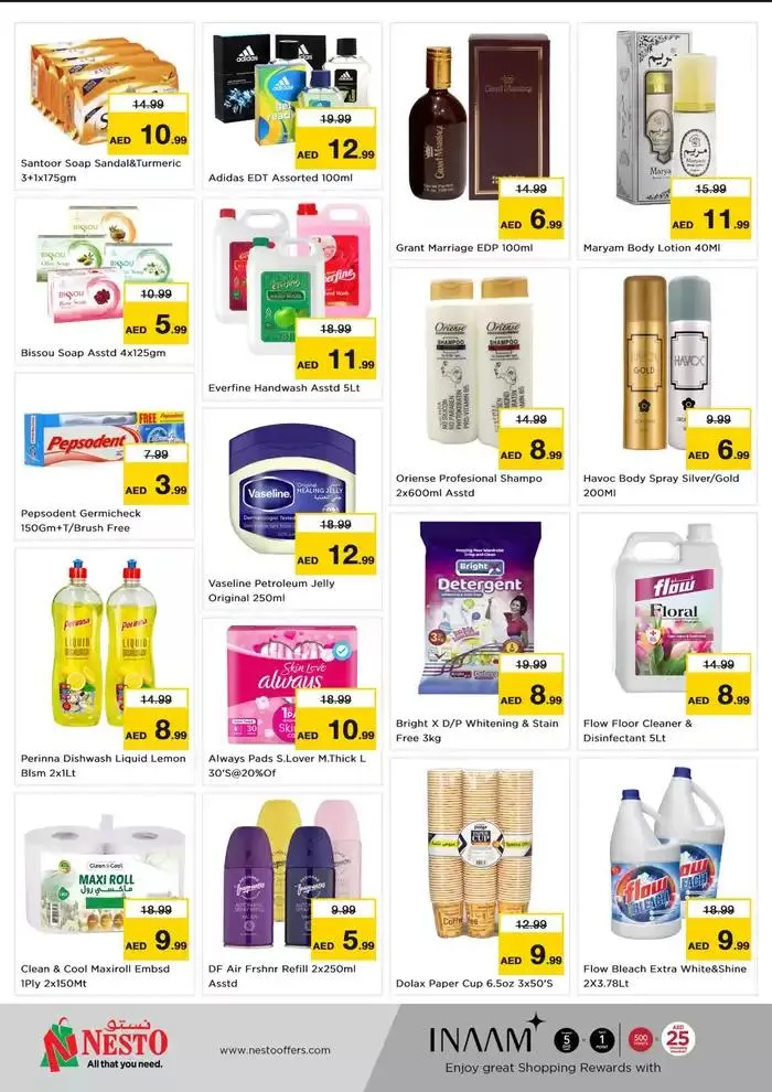 ''Gigantic Savings Deals'' At Nesto Hypermarket Jafza from 17 February to 20 February 2025 - Offers page 6