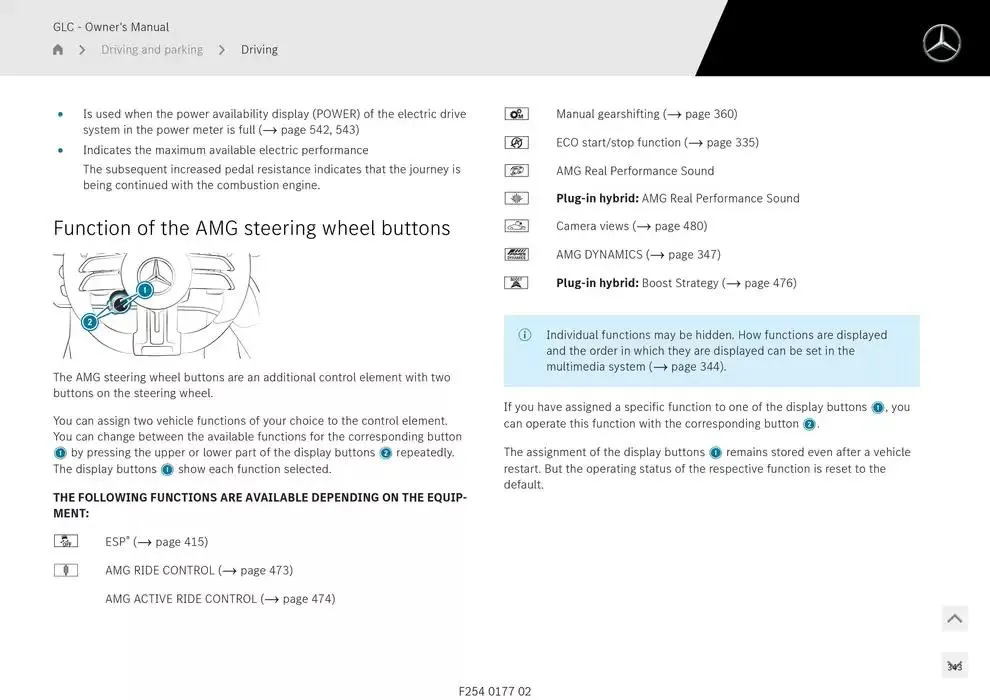 GLC SUV from 14 January to 30 April 2025 - Offers page 343