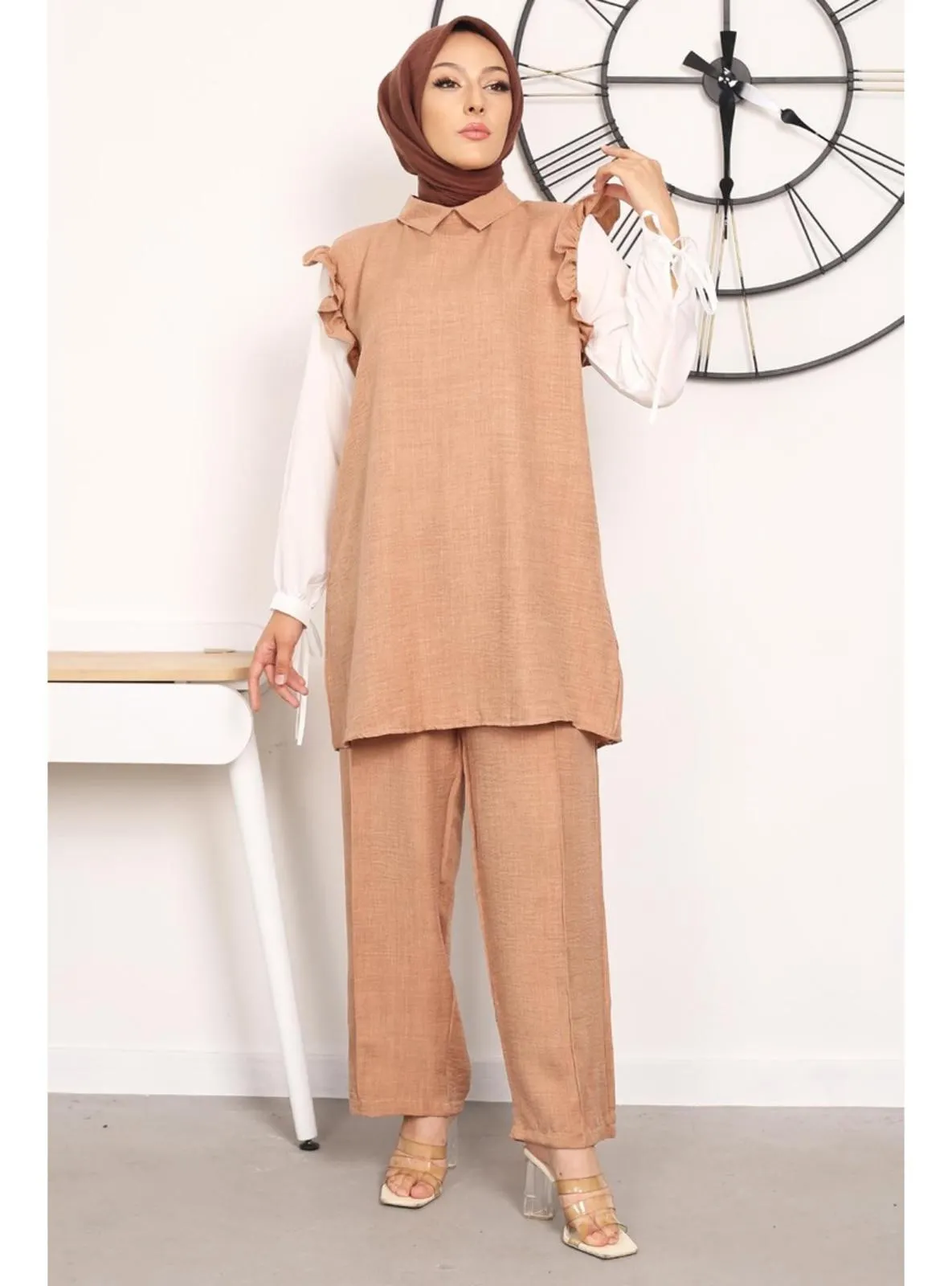 Camel - Unlined - Suit