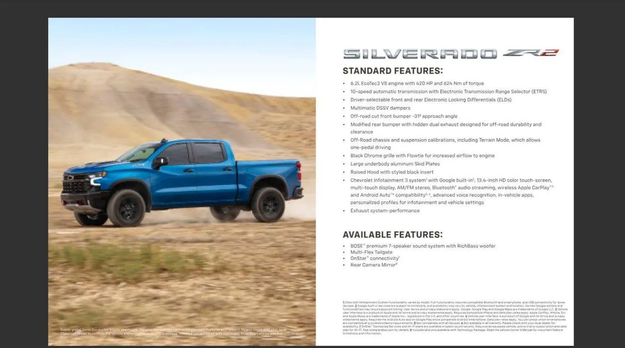 Silverado 2024 from 2 September to 31 December 2024 - Offers page 11