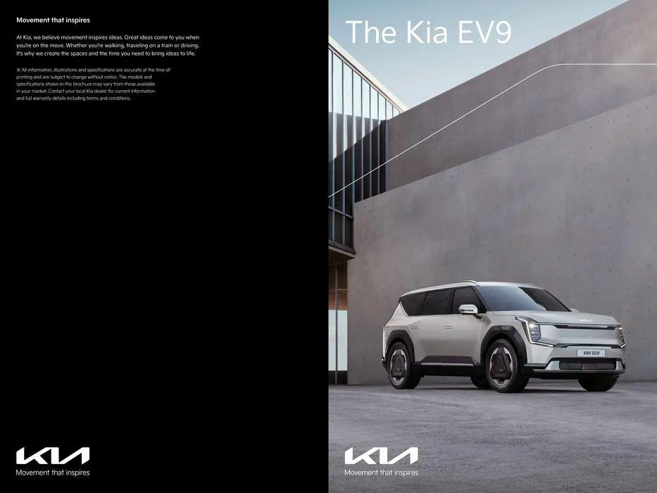 Kia New Ev9 from 23 January to 31 December 2024 - Offers page 1