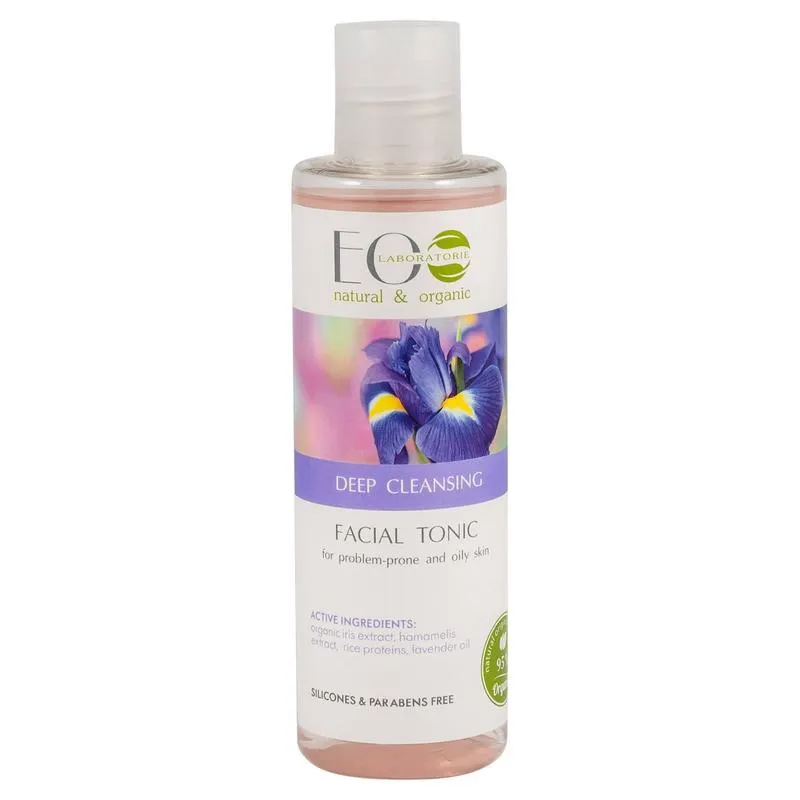 EO Laboratorie Organic Hyaluronic Acid Facial Tonic: Deep Cleanse