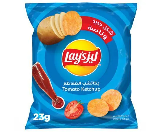 Lay's Tomato Ketchup Potato Chips, 23g