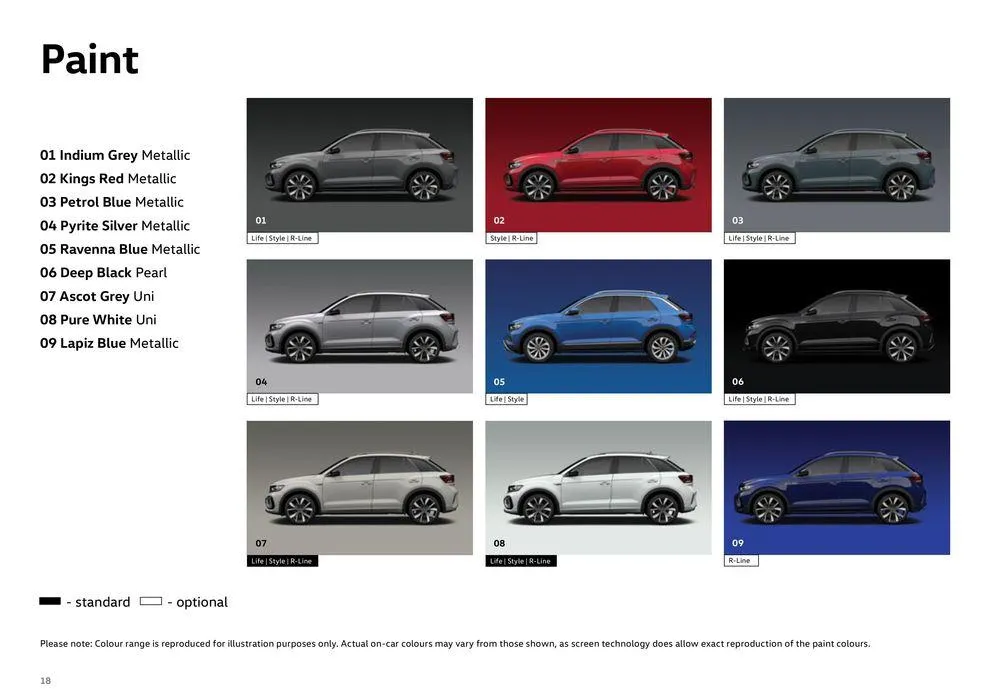 The New T-Roc from 31 January to 30 June 2024 - Offers page 18