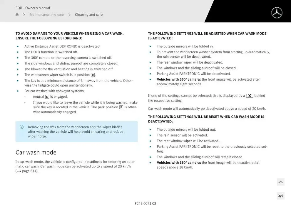 EQB SUV from 14 January to 30 April 2025 - Offers page 613