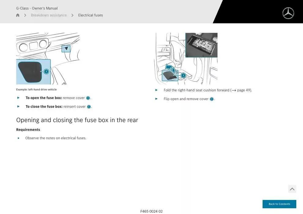 G-Class SUV from 14 January to 30 April 2025 - Offers page 654