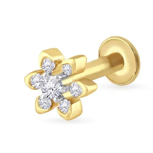 Mine Diamond Gold Nosepin NPGEN10301