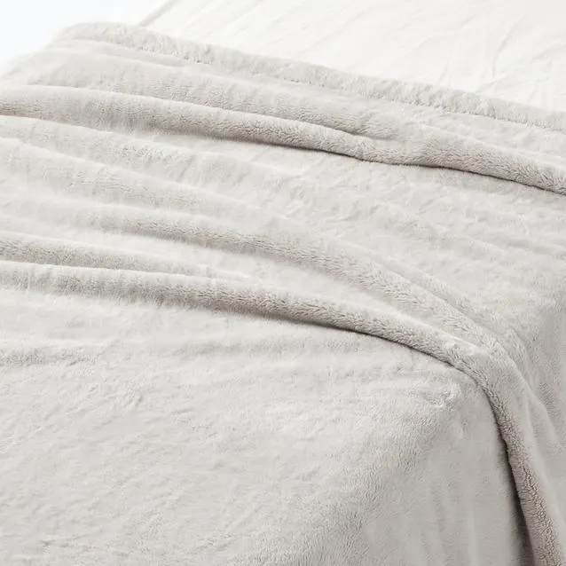 Warm Fibre Moisture Absorbent Thick Blanket , W 180 x L 200 cm