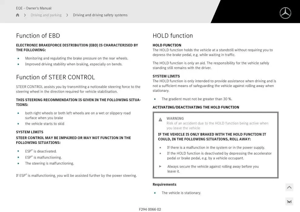 EQE SUV from 14 January to 30 April 2025 - Offers page 393
