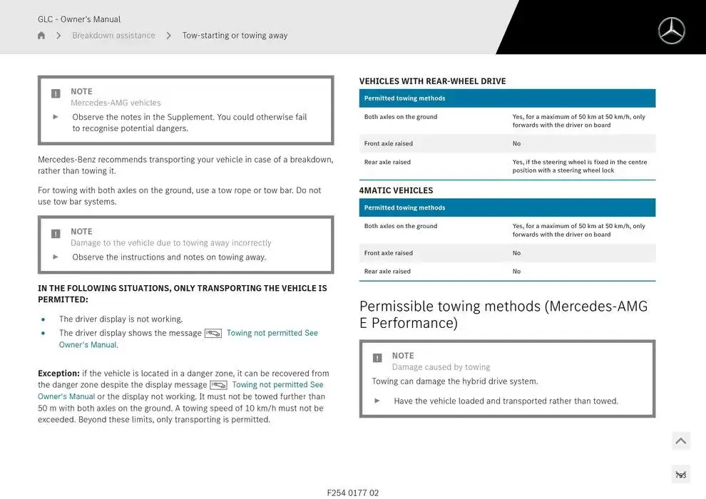 GLC SUV from 14 January to 30 April 2025 - Offers page 753