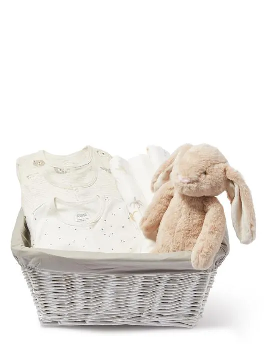 Baby Gift Hamper – 3 piece with Bear Sleepsuits