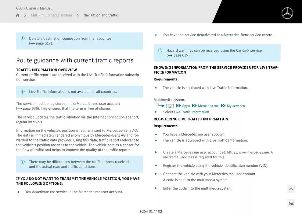 GLC SUV from 14 January to 30 April 2025 - Offers page 636