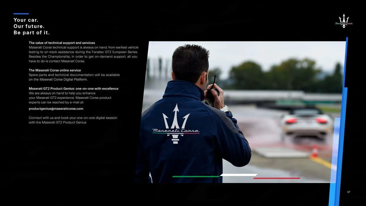 Maserati Gt2 from 9 May to 28 February 2025 - Offers page 17
