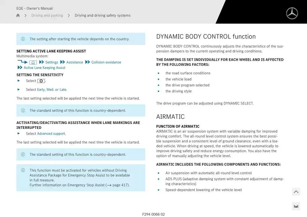EQE SUV from 14 January to 30 April 2025 - Offers page 444