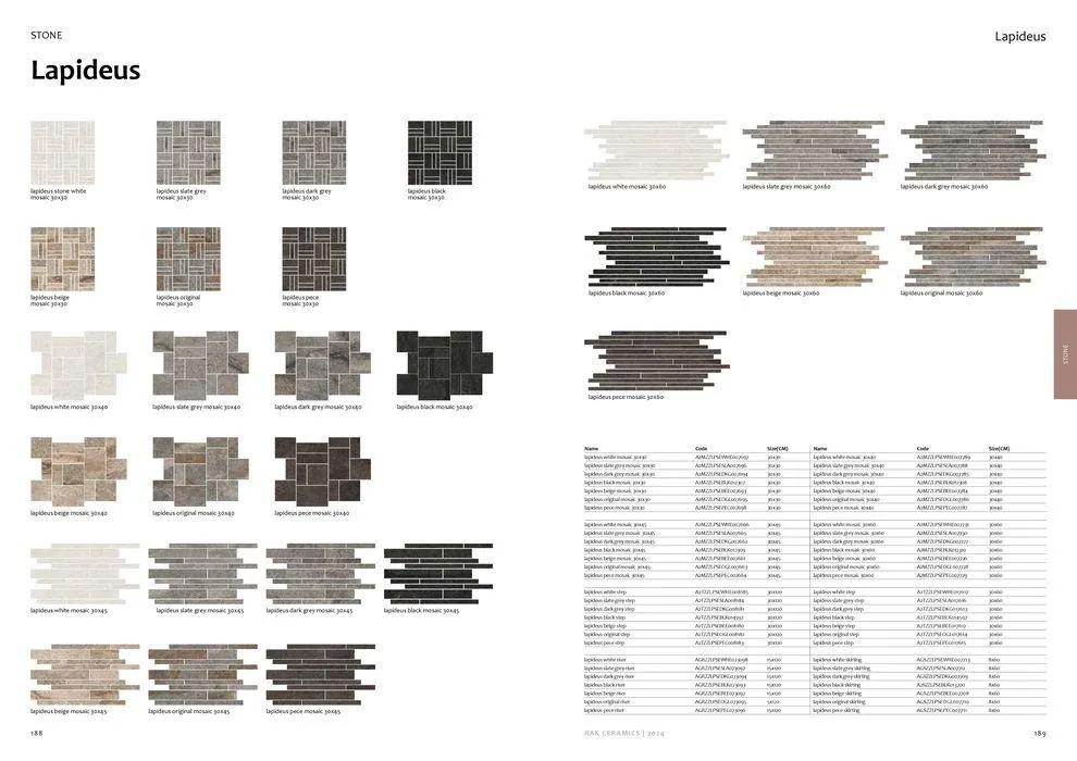 Surfaces Porcelain and Ceramics 2024 from 2 February to 31 December 2024 - Offers page 96