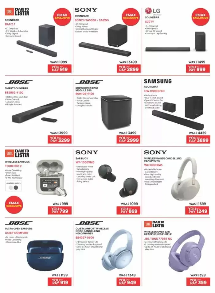 Catalogue Emax from 29 December to 12 January 2025 - Offers page 35