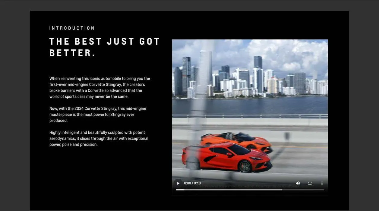 Corvette 2024 from 2 September to 31 December 2024 - Offers page 2