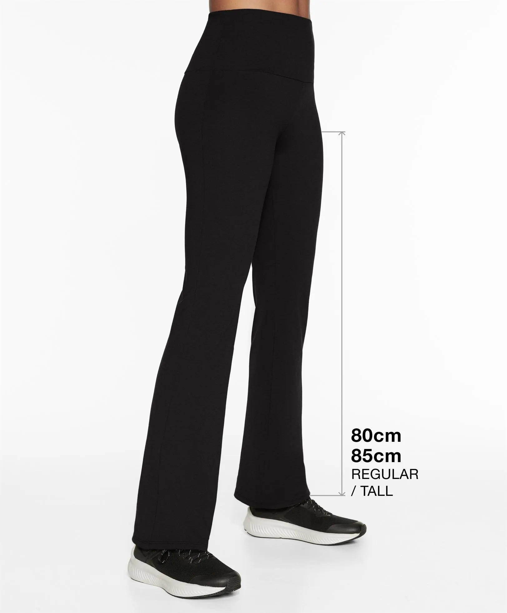 Pantalón flare comfortlux high rise