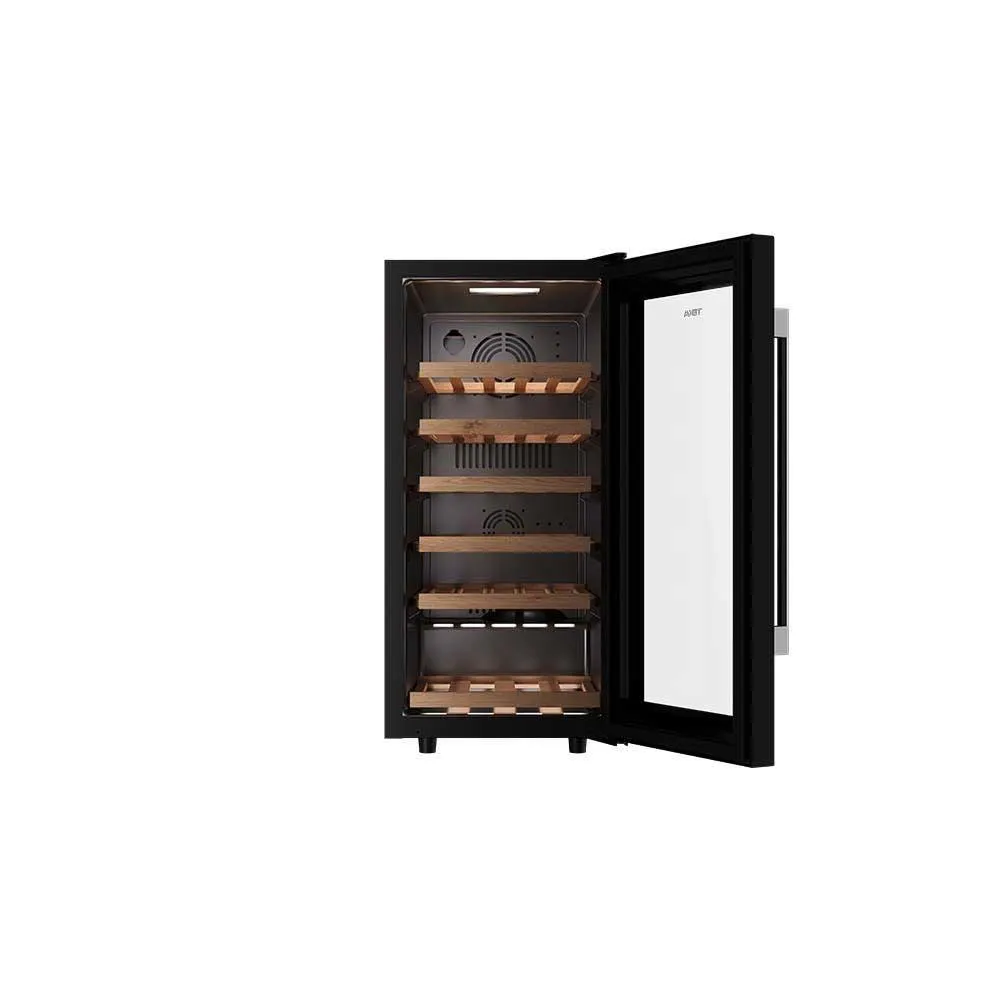Teka RVF 10032 GBK 32 bottles, 100 litres Free Standing Beverage/Wine Cooler with Electronic adjustable thermostat