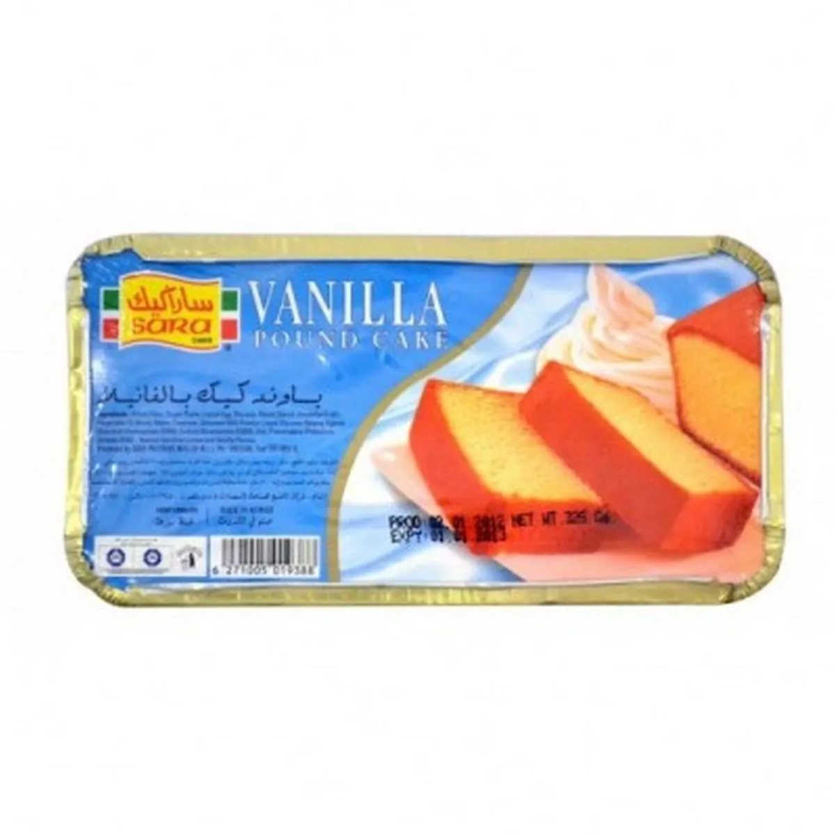 Sara Vanilla Pound Cake 300 g