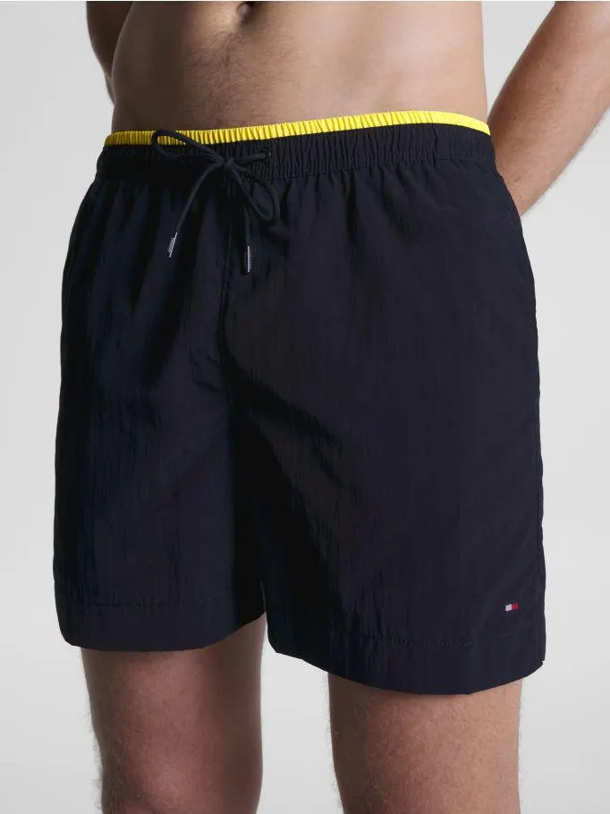 Flag Recycled Mid Length Swim Shorts