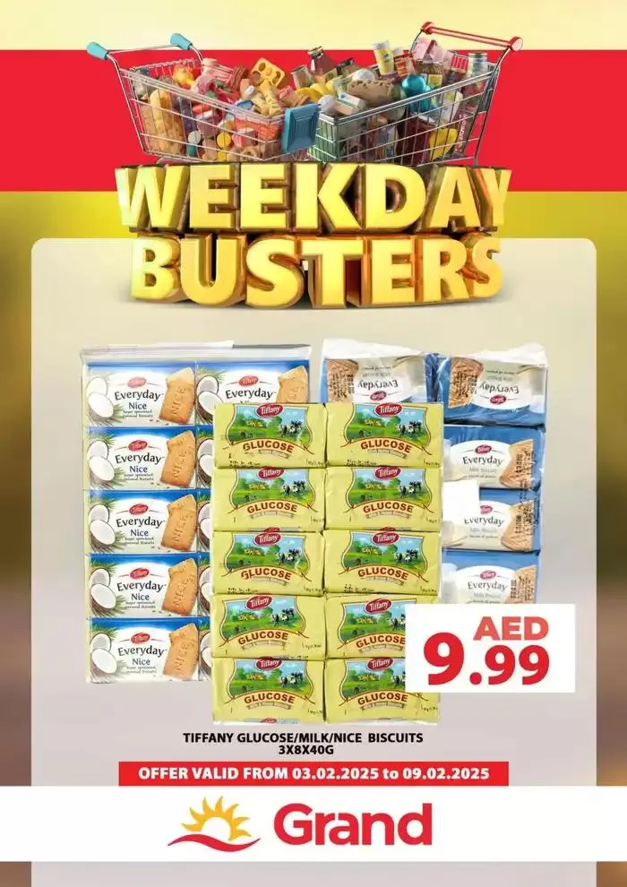 Weekday Busters from 3 February to 9 February 2025 - Offers page 1