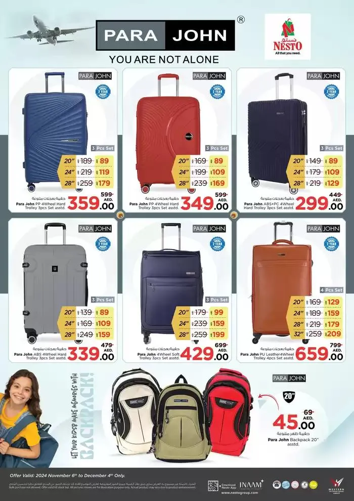 Nesto PARA JOHN promotion from 9 November to 5 December 2024 - Offers page 1