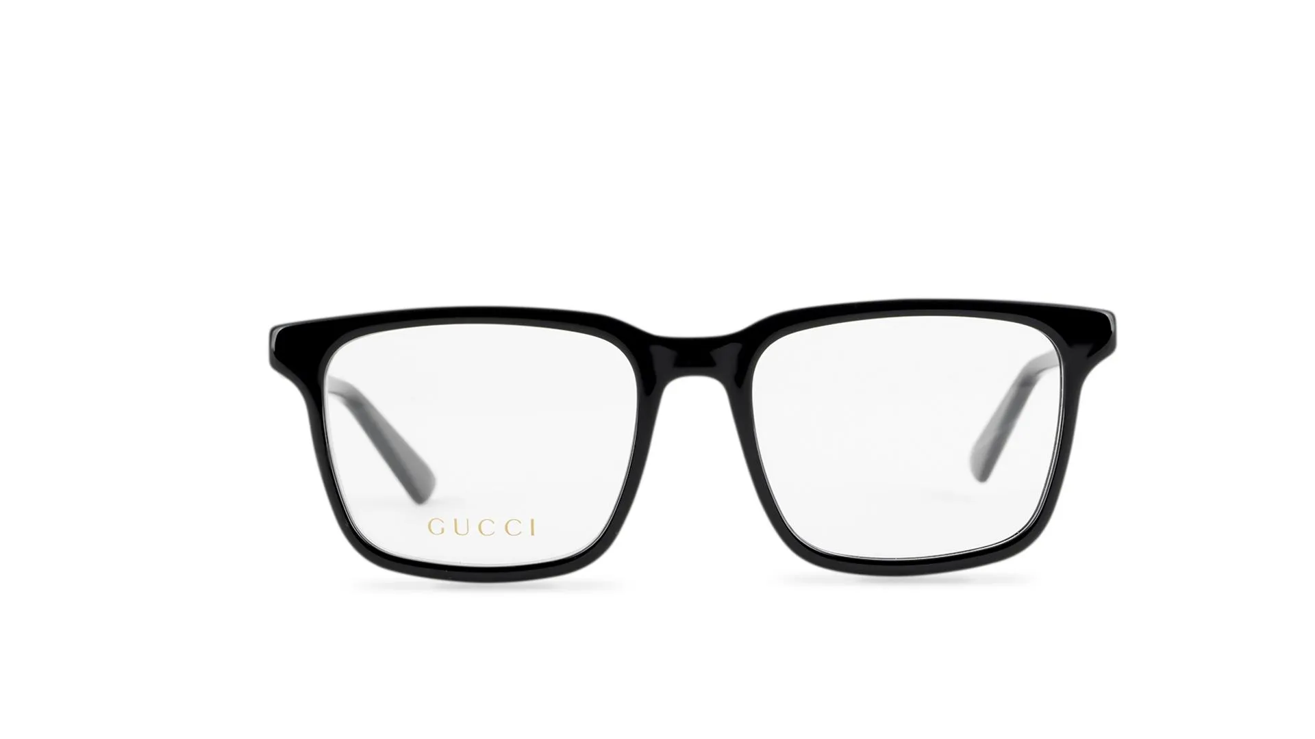 Men Rectangular Square Black Eyeglass