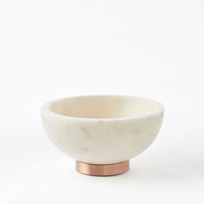 Marble & Copper Dip Bowl