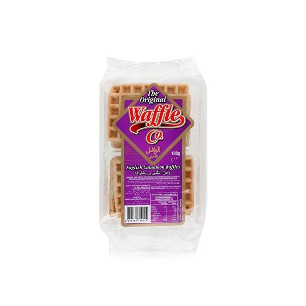 The Original Waffle Co. English cinnamon waffles 130g