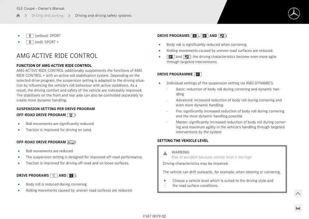 GLE Coupé from 14 January to 30 April 2025 - Offers page 474