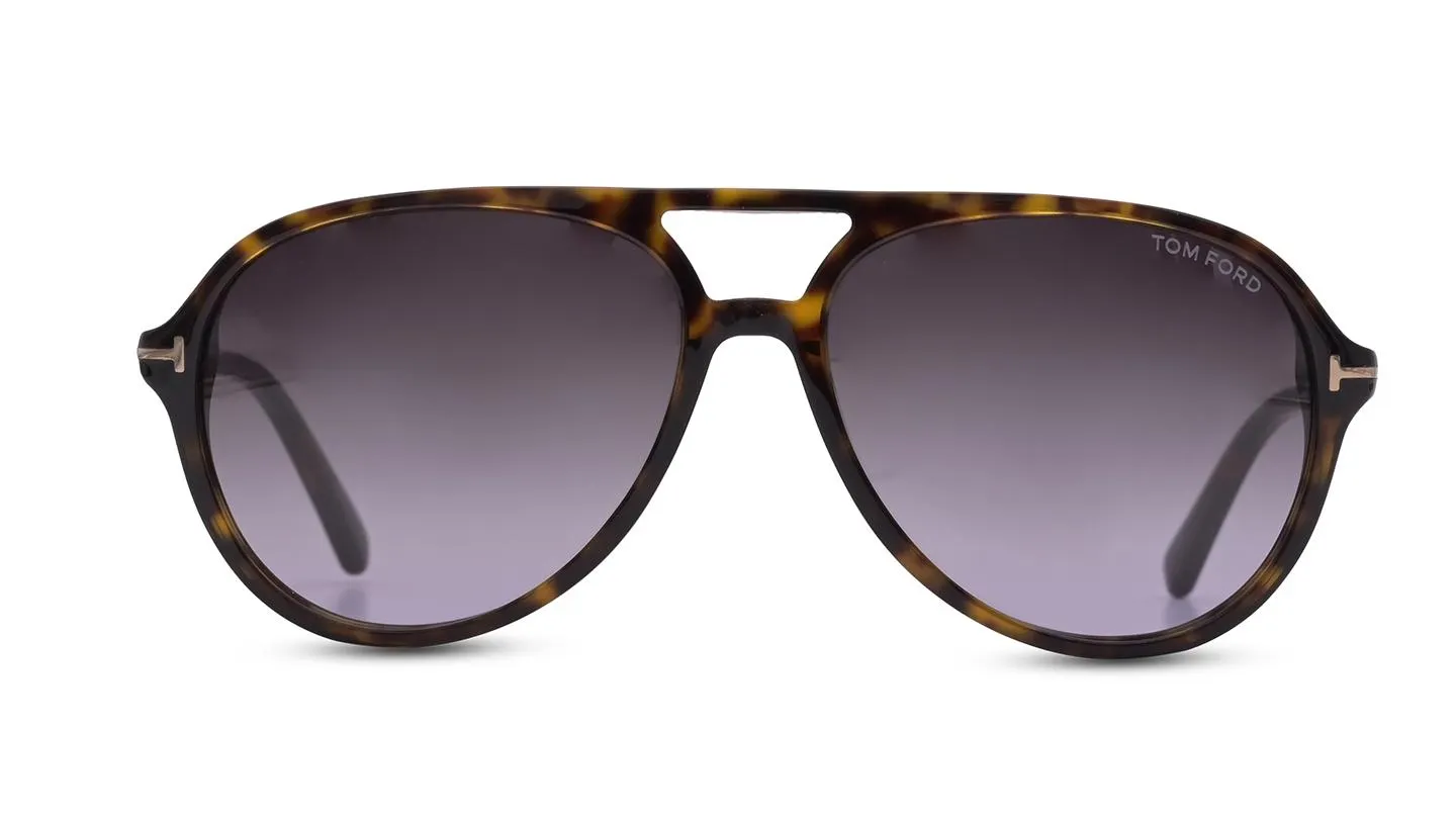 Men Aviator Shiny Black Sunglass